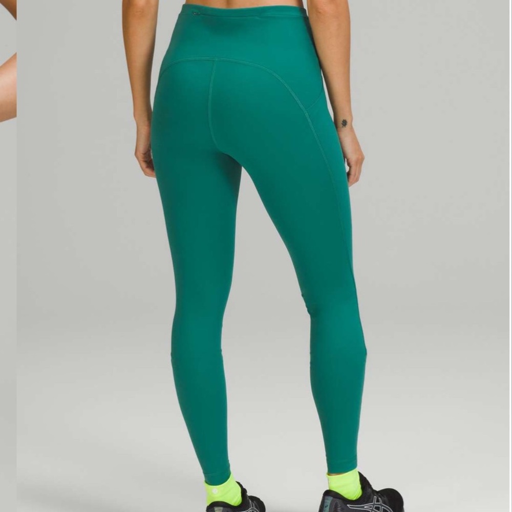 Lululemon swift speed leggings 28” teal lagoon
